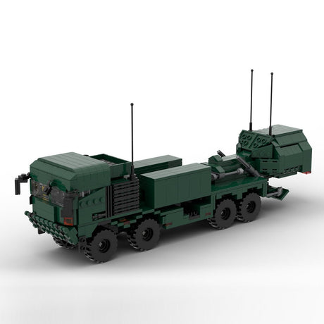 MOC-219203 1:35 Scale Archer 8x8 Self-Propelled Howitzer Building Blocks-LesDiy-MOC-