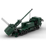 MOC-219203 1:35 Scale Archer 8x8 Self-Propelled Howitzer Building Blocks-LesDiy-MOC-