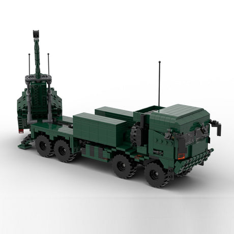 MOC-219203 1:35 Scale Archer 8x8 Self-Propelled Howitzer Building Blocks-LesDiy-MOC-