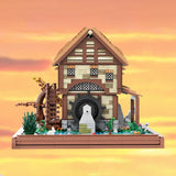 MOC - 219518 Water Mill - Medieval Village Diorama Building Blocks - LesDiy - 