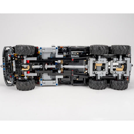 MOC-219862 6x6 Off-Road Retro Truck 1:20 Scale Building Blocks-LesDiy-MOC-