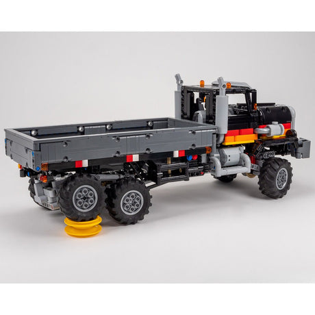 MOC-219862 6x6 Off-Road Retro Truck 1:20 Scale Building Blocks-LesDiy-MOC-