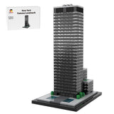 MOC - 219954 Seagram Building New York - 1/800 Scale Building Blocks - LesDiy - Building Blocks - 