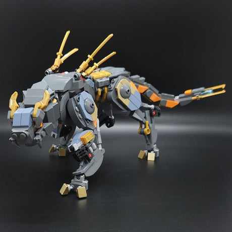MOC-220371 Scorch Mecha Creature Building Blocks-LesDiy-MOC-