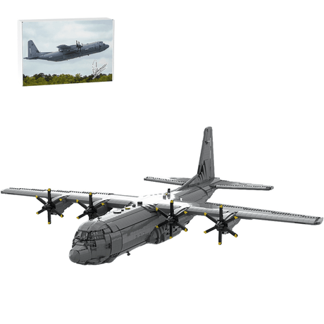 MOC - 220492 Lockheed C - 130J 30 Super Hercules Building Blocks - LesDiy - Building Blocks