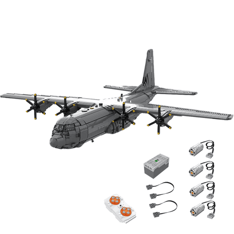 MOC - 220492 Lockheed C - 130J 30 Super Hercules Building Blocks - LesDiy - Building Blocks