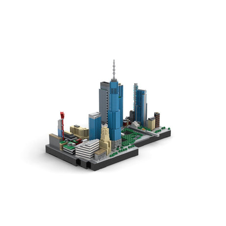 MOC - 221106 New World Trade Center Building Blocks - LesDiy - Building Blocks