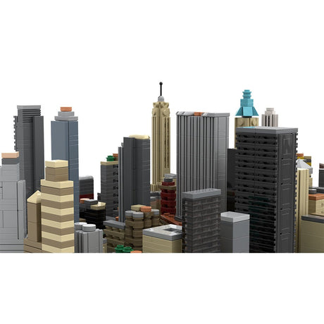 MOC - 221106 New York City Financial District - Church Street & Pearl Street Building Blocks - LesDiy - Building Blocks