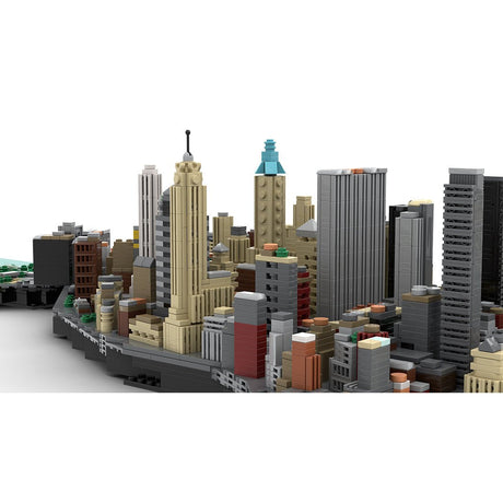 MOC - 221106 New York City Financial District - Church Street & Pearl Street Building Blocks - LesDiy - Building Blocks