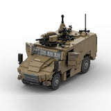 MOC - 222718 1/35 Scale WWII Military French 4×4 Transport Vehicle: VBMR - L Serval Building Blocks - LesDiy - 