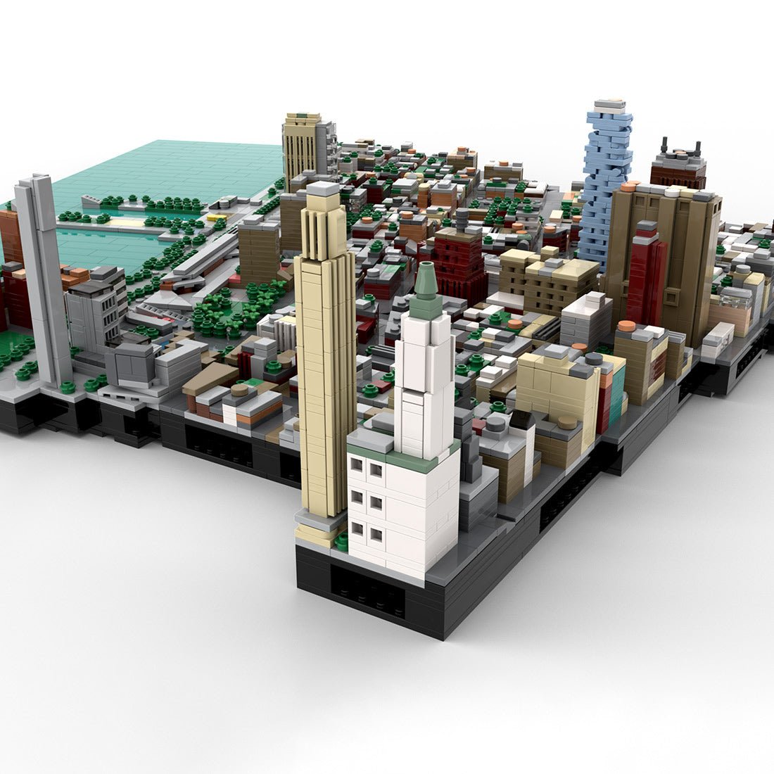 MOC - 223473 Tribeca - New York City Building Blocks - LesDiy - Building Blocks