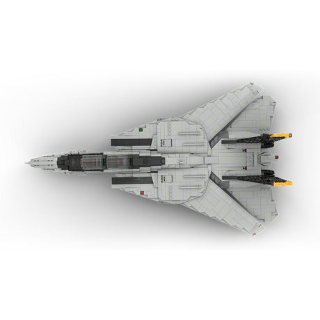 MOC - 223761 1/35 Scale （V3）Grumman F - 14 TOMCAT Building Blocks - LesDiy - building blocks