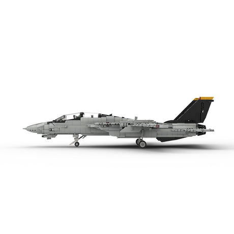MOC - 223761 1/35 Scale （V3）Grumman F - 14 TOMCAT Building Blocks - LesDiy - building blocks