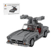 MOC-223863 Mercedes 300 SL W198 1:18 Scale Classic Sports Car Building Blocks-LesDiy-MOC-