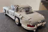 MOC-223863 Mercedes 300 SL W198 1:18 Scale Classic Sports Car Building Blocks-LesDiy-MOC-