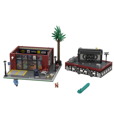 MOC - 224017 Video Store Building Blocks - LesDiy - MOC