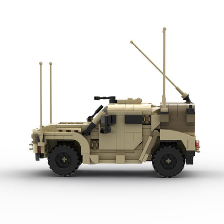 MOC - 224329 Thales Hawkei - Australian Multirole Light Utility Vehicle Building Blocks - LesDiy - Building Blocks