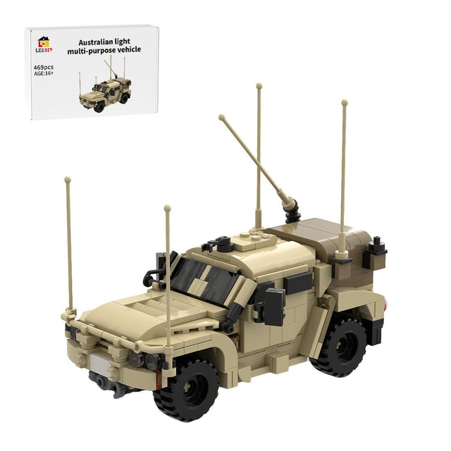MOC - 224329 Thales Hawkei - Australian Multirole Light Utility Vehicle Building Blocks - LesDiy - Building Blocks