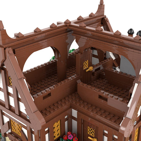 MOC-224458 Medieval Tavern Building Blocks-LesDiy-Building Blocks-