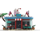 MOC - 224580 Milkshake bar Building Blocks - LesDiy - 