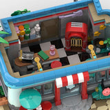 MOC - 224580 Milkshake bar Building Blocks - LesDiy - 