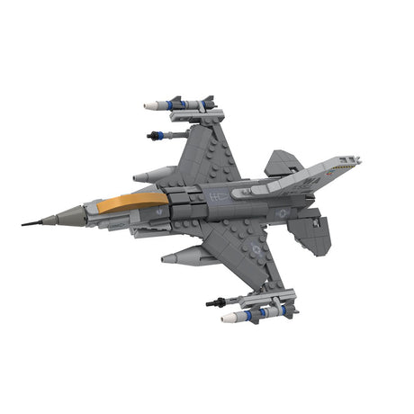 MOC - 224853 F - 16C Fighting Falcon, Nellis (1:58) Building Blocks - LesDiy - Building Blocks