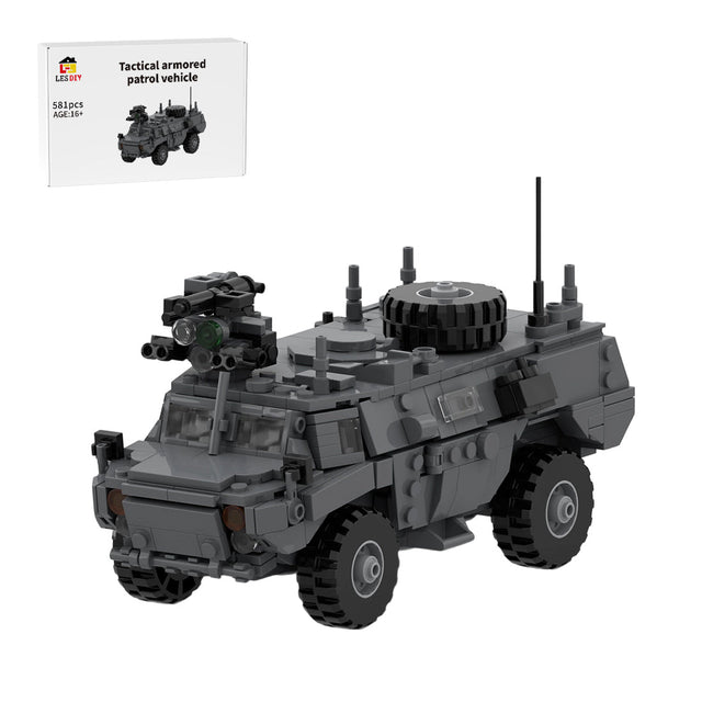 MOC-225385 1/35 Scale Military TEXTRON TAPV Building Blocks-LesDiy - 