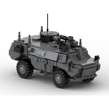 MOC-225385 1/35 Scale Military TEXTRON TAPV Building Blocks-LesDiy - 