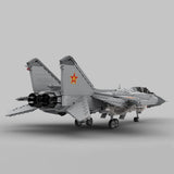 MOC - 225531 1:35 Scale MiG - 31 Foxhound Building Blocks - LesDiy - Building Blocks