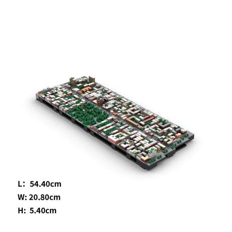 MOC - 225884 1/2000 Scale Lower Manhattan - Alphabetcity Module 1 Building Blocks - LesDiy - Building Blocks