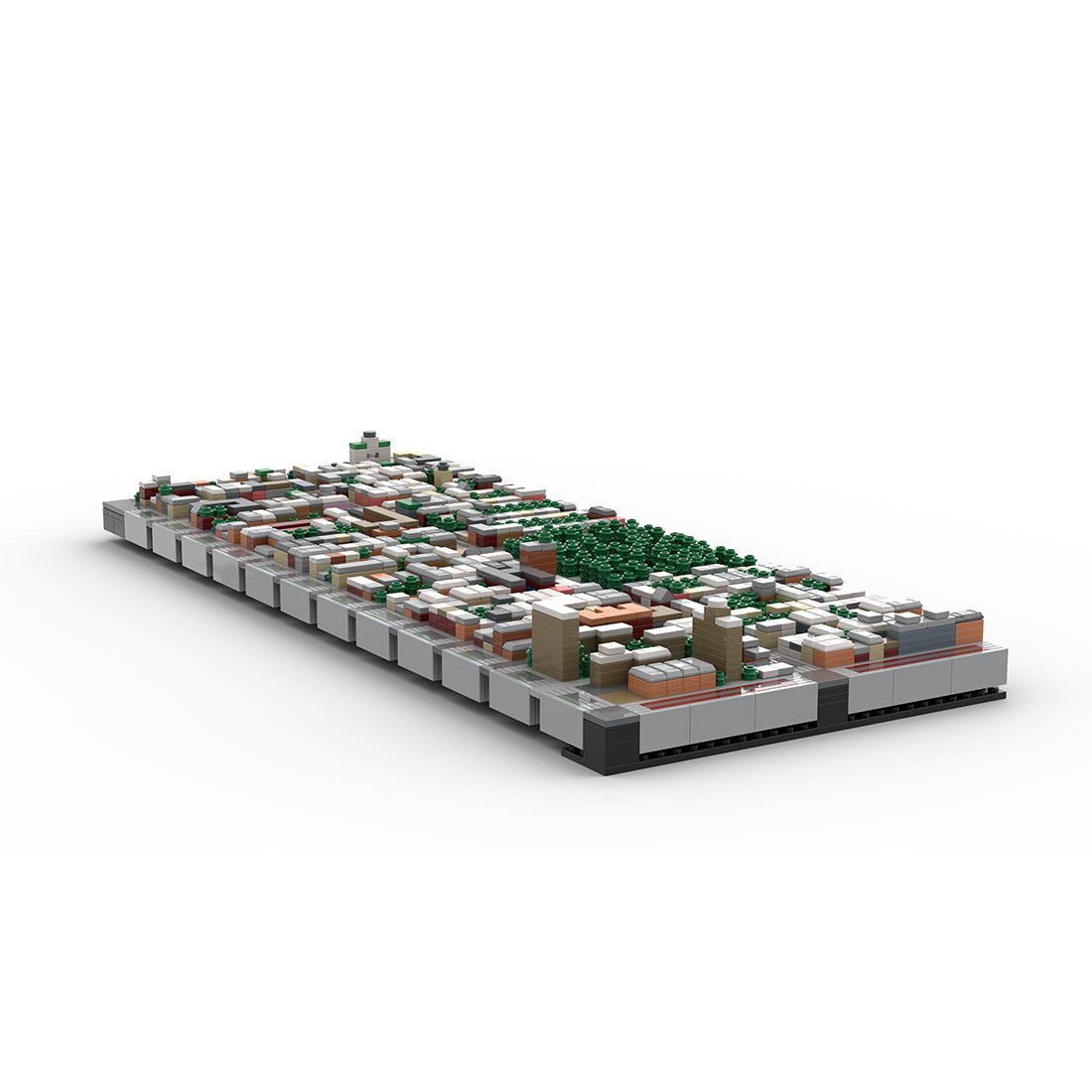 MOC - 225884 1/2000 Scale Lower Manhattan - Alphabetcity Module 1 Building Blocks - LesDiy - Building Blocks