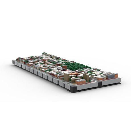 MOC - 225884 1/2000 Scale Lower Manhattan - Alphabetcity Module 1 Building Blocks - LesDiy - Building Blocks