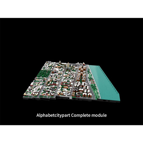 MOC - 225884 1/2000 Scale Lower Manhattan - Alphabetcity Module 2 Building Blocks - LesDiy - Building Blocks