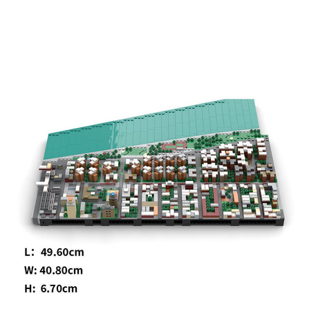 MOC - 225884 1/2000 Scale Lower Manhattan - Alphabetcity Module 2 Building Blocks - LesDiy - Building Blocks