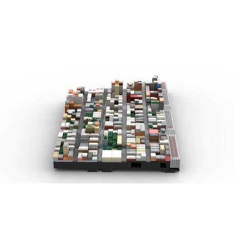 MOC - 225884 1/2000 Scale Lower Manhattan - EastVillage Module 1 Building Blocks - LesDiy - Building Blocks