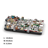 MOC - 225884 1/2000 Scale Lower Manhattan - EastVillage Module 1 Building Blocks - LesDiy - Building Blocks