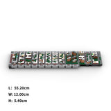 MOC - 225884 1/2000 Scale Lower Manhattan - EastVillage Module 2 Building Blocks - LesDiy - Building Blocks