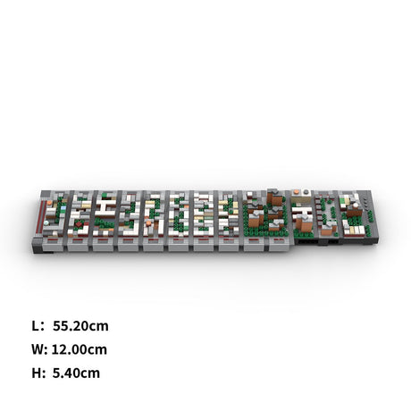 MOC - 225884 1/2000 Scale Lower Manhattan - EastVillage Module 2 Building Blocks - LesDiy - Building Blocks