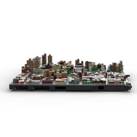 MOC - 225884 1/2000 Scale Lower Manhattan - GreenwichVillage Module 2 Building Blocks - LesDiy - Building Blocks