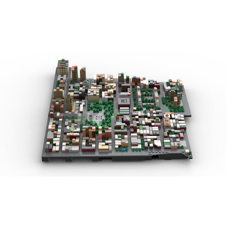 MOC - 225884 1/2000 Scale Lower Manhattan - GreenwichVillage Module 2 Building Blocks - LesDiy - Building Blocks