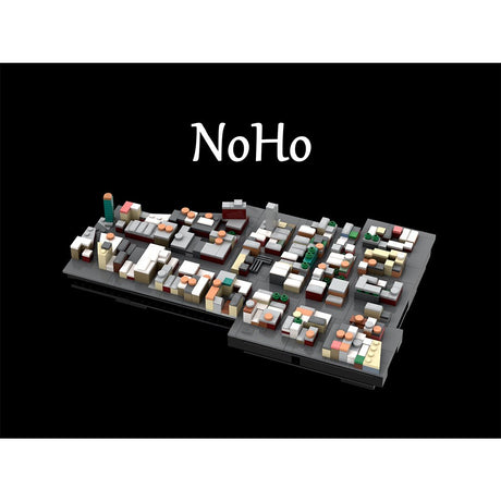 MOC - 225884 1/2000 Scale Lower Manhattan - North of Houston Building Blocks - LesDiy - Building Blocks