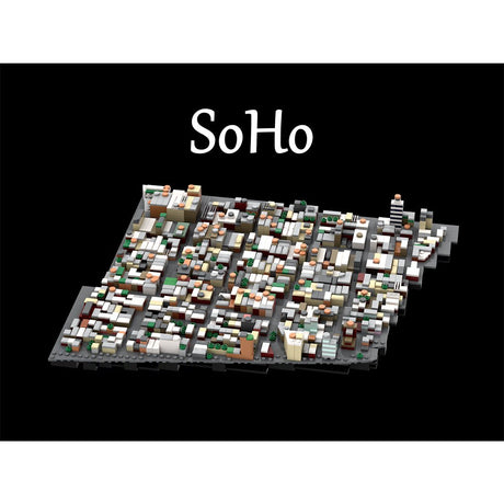 MOC - 225884 1/2000 Scale Lower Manhattan - South of Houston Building Blocks - LesDiy - Building Blocks