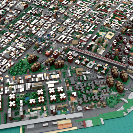 MOC - 225884 Lower Manhattan - New York City Building Blocks - LesDiy - Building Blocks