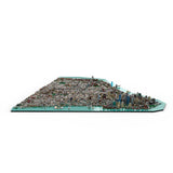 MOC - 225884 Lower Manhattan - New York City Building Blocks - LesDiy - Building Blocks