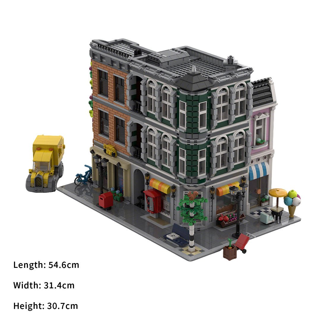 MOC - 226380 Lego Main Street Building Blocks - LesDiy - MOC