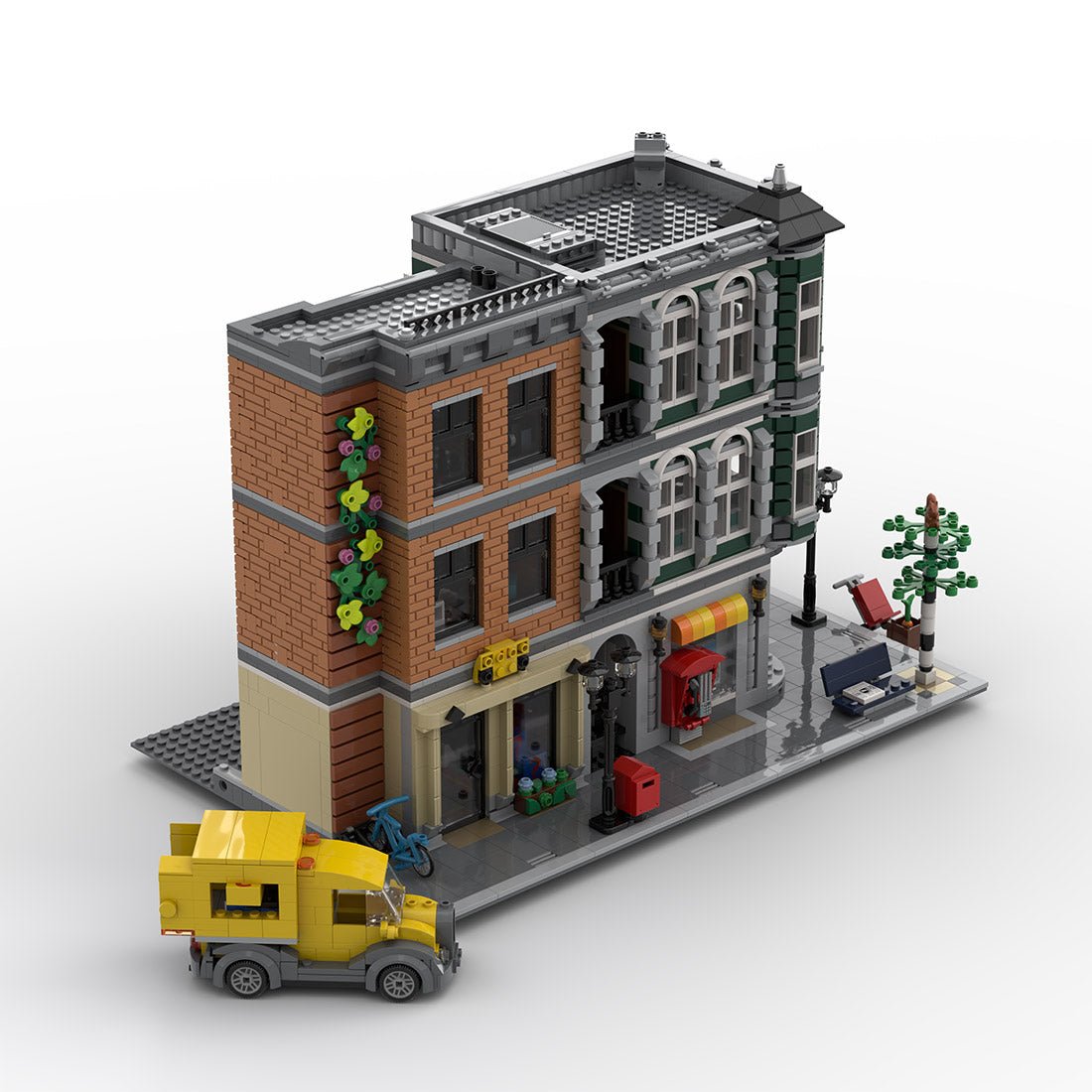 MOC - 226380 Lego Main Street Building Blocks - LesDiy - MOC