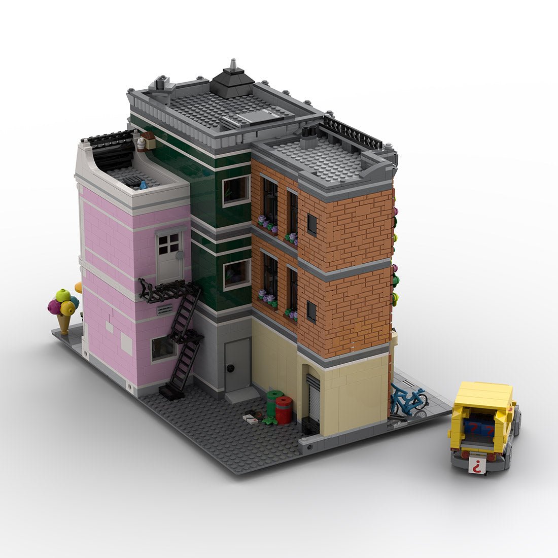 MOC - 226380 Lego Main Street Building Blocks - LesDiy - MOC