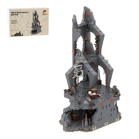 MOC - 226391 Part 6Medieval Dark Magic Mountain Building Blocks - LesDiy - Building Blocks