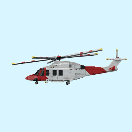 MOC - 226775 AgustaWestland AW - 139 Building Blocks - LesDiy - Building Blocks