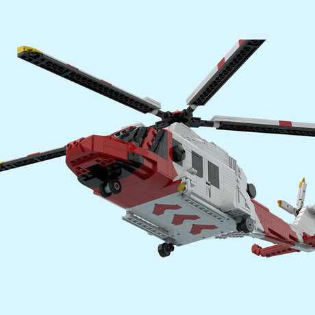 MOC - 226775 AgustaWestland AW - 139 Building Blocks - LesDiy - Building Blocks